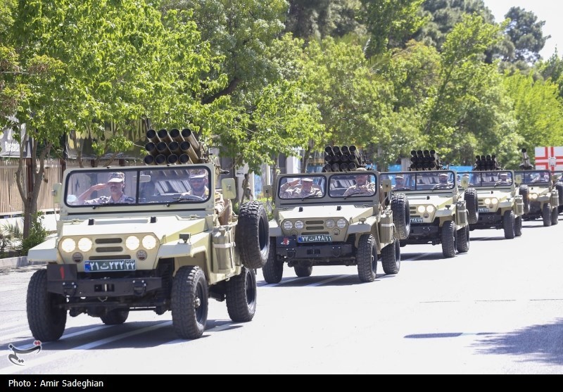 رژه روز ارتش در سراسر کشور