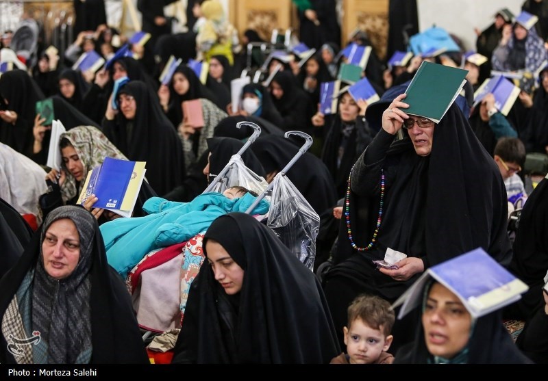  مراسم احیای ناشنوایان در حرم مطهر امام رضا(ع)