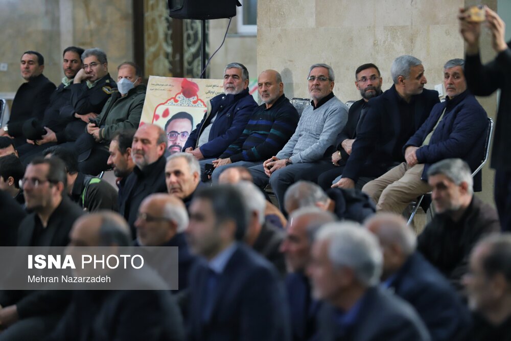 وداع با پیکر های مطهر شهدای گمنام در تبریز