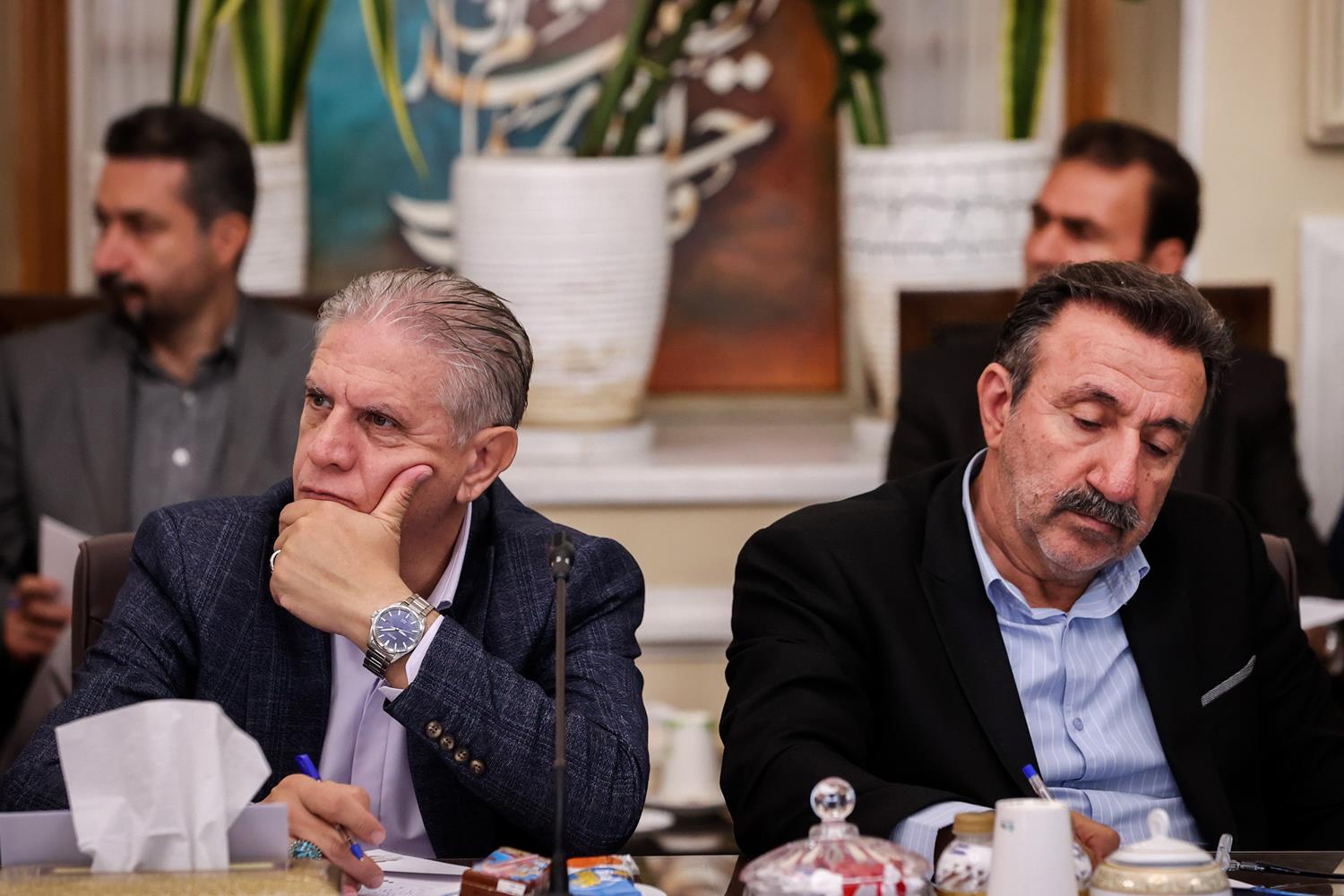 دیدار رؤسای فدراسیون‌های ورزشی با قالیباف