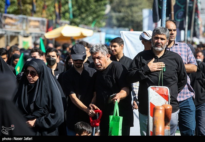 پیاده روی جاماندگان اربعین تهران