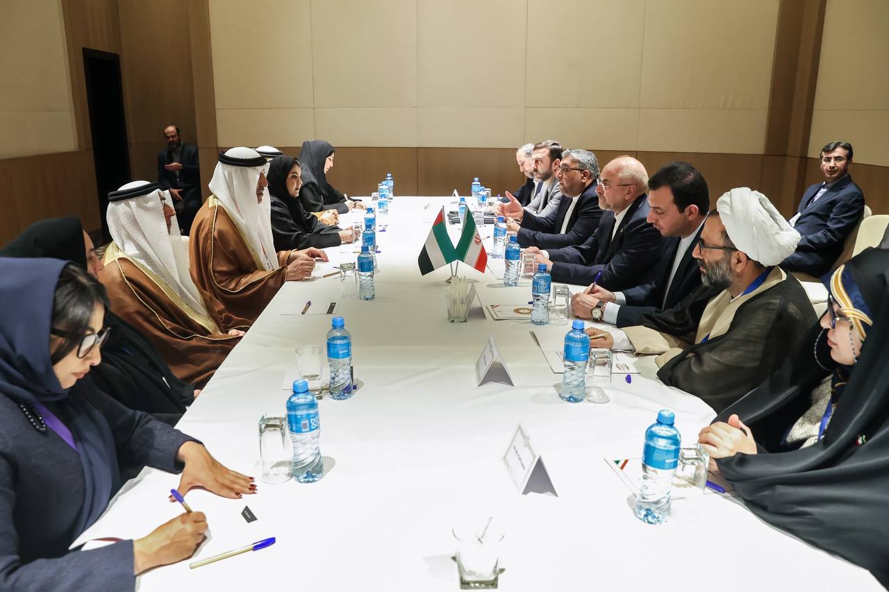 دیدار طارق حمید الطایر با قالیباف در آذربایجان - باکو