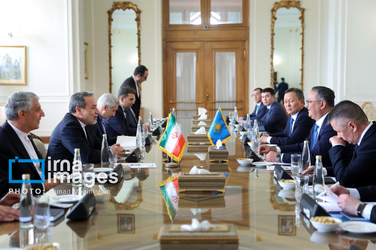 وزرای امور خارجه ایران و قزاقستان