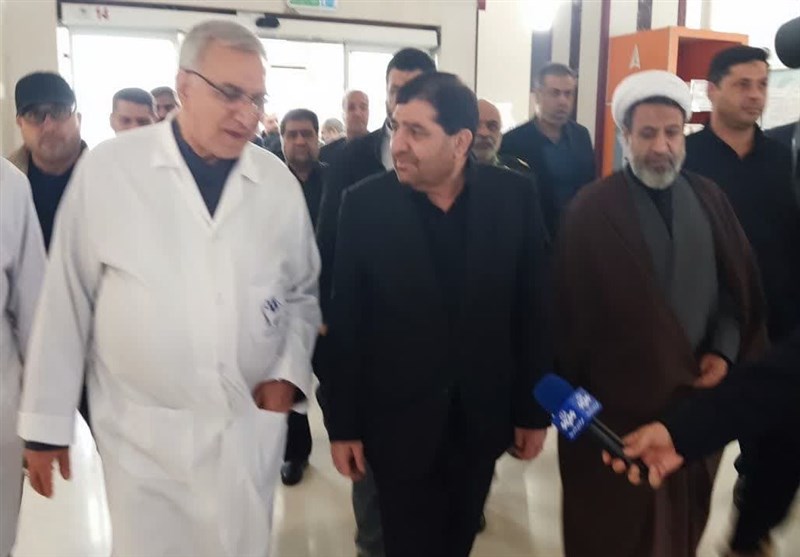 عیادت مخبر از مجروحان انفجار کرمان
