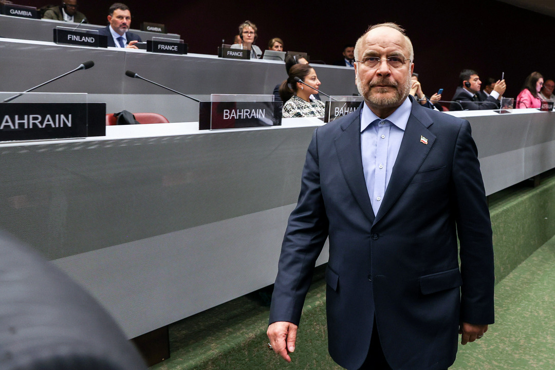 سخنرانی قالیباف در نشست مجمع عمومی IPU