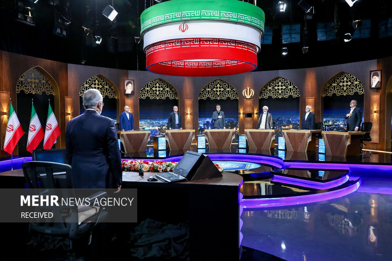 چهارمین مناظره کاندیداهای انتخابات ریاست جمهوری