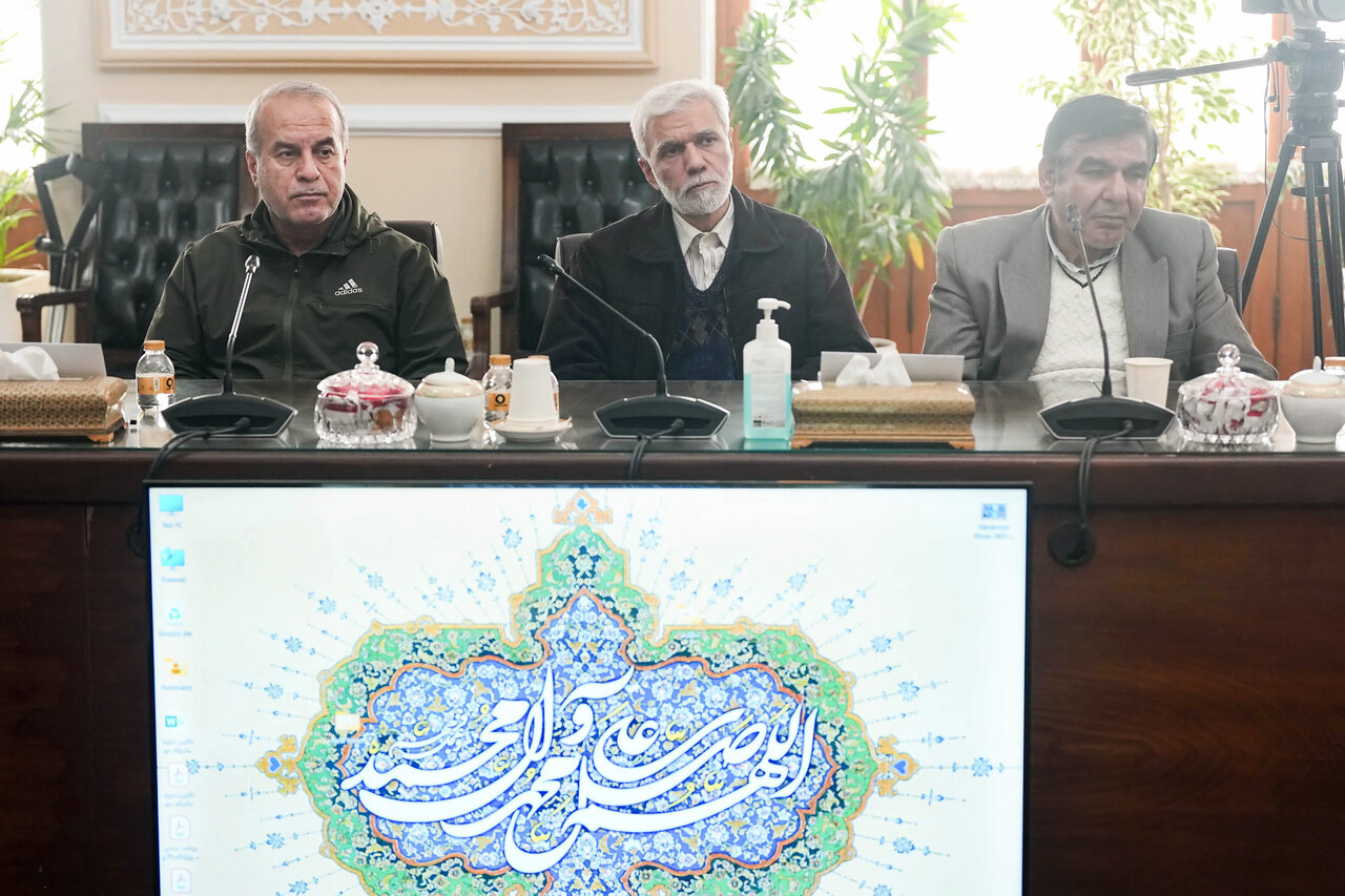 دیدار جمعی از جانبازان و ایثارگران با قالیباف