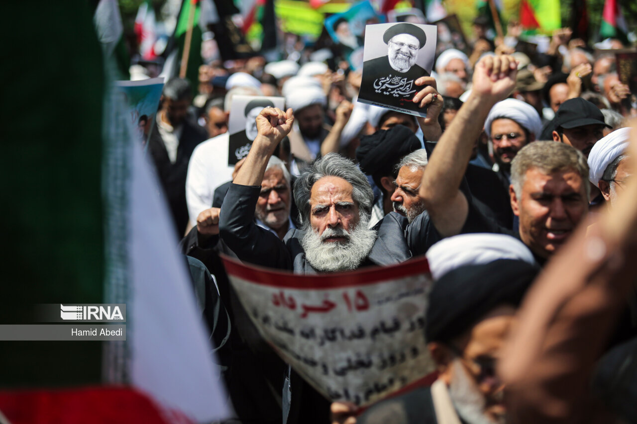 راهپیمایی سالگرد قیام ۱۵ خرداد در قم