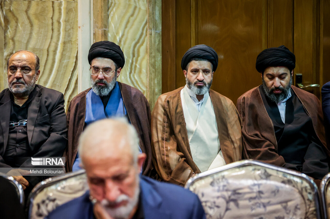 مراسم ختم مرحوم سید جواد حجازی
