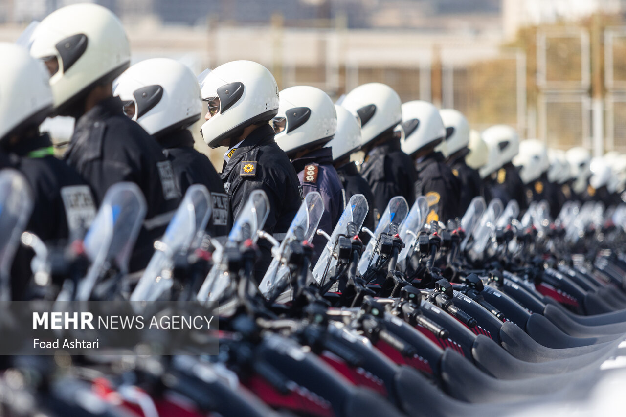 الحاق تجهیزات جدید به پلیس راهور