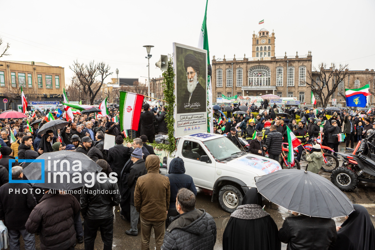 راهپیمایی ۲۲ بهمن در تبریز