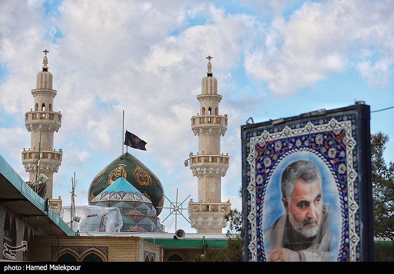 حضور قالیباف بر مزار شهید سپهبد قاسم سلیمانی