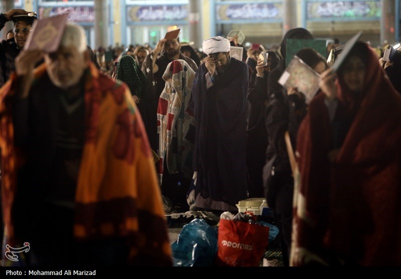  مراسم احیا در مسجدمقدس جمکران