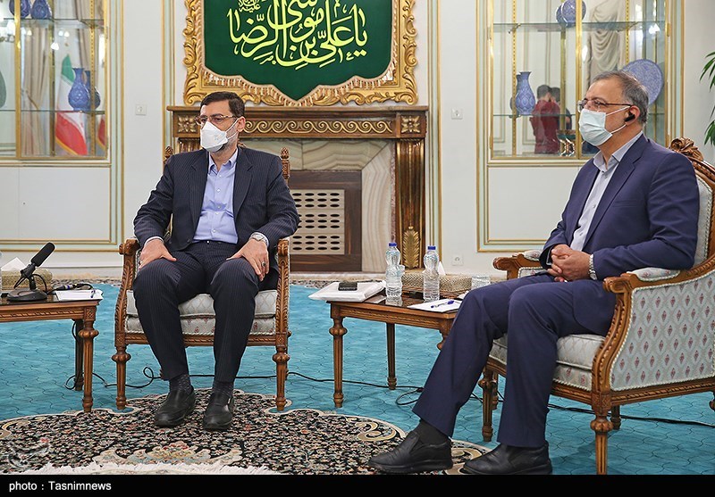 دیدار نامزدهای انتخابات ۱۴۰۰ با رئیس جمهور منتخب