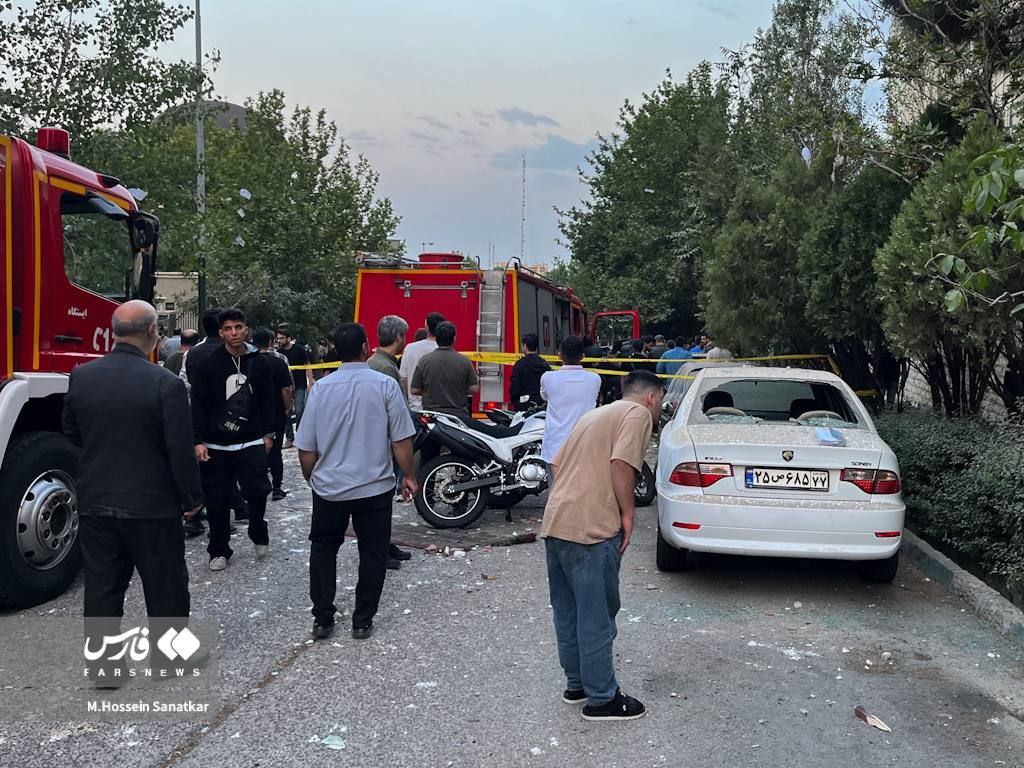 حمله رژبم صهیونیستی به برخی مناطق در تهران