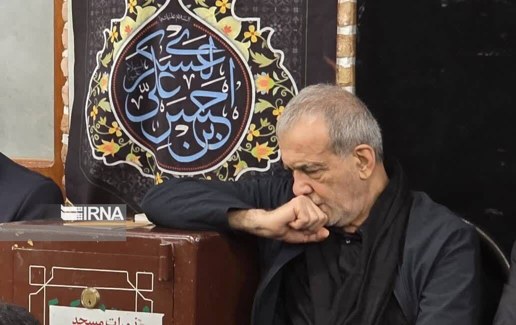 حضور رییس‌جمهور در آیین‌های عاشورایی تبریز