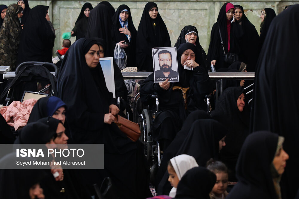 مراسم اربعین شهدای فتنه آمریکایی و صهیونیستی