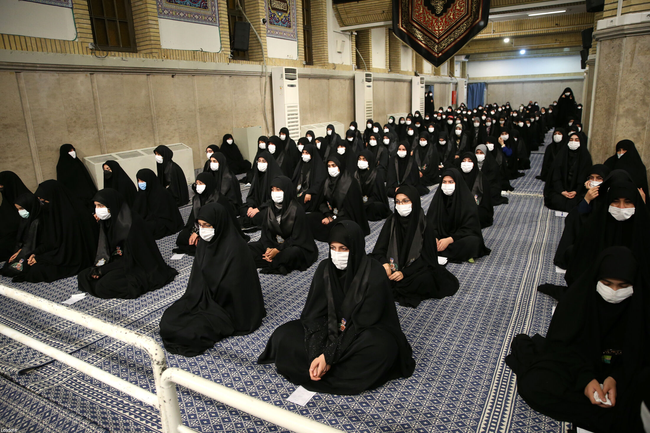 مراسم عزاداری اربعین حسینی با حضور رهبر انقلاب