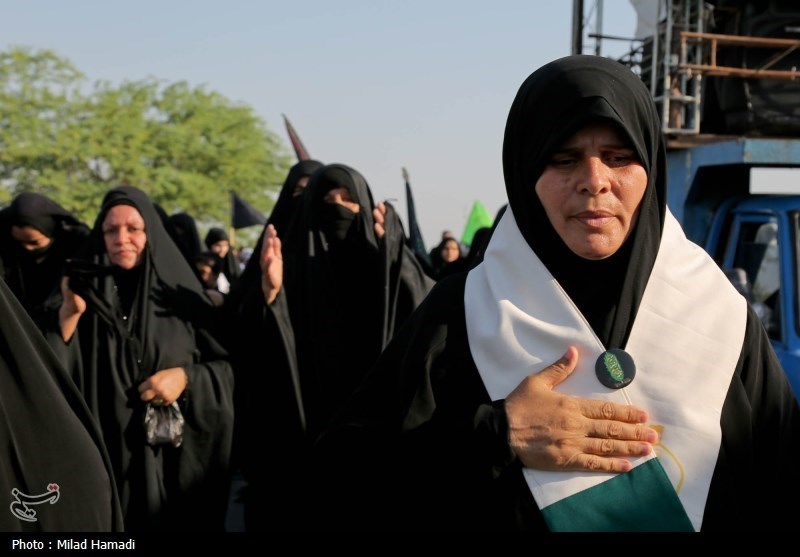حرکت کاروان مشایه اهالی الهایی به کربلا معلی