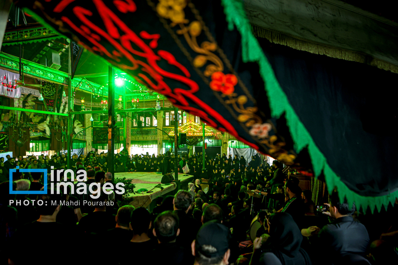 تاسوعای حسینی در تکیه تجریش