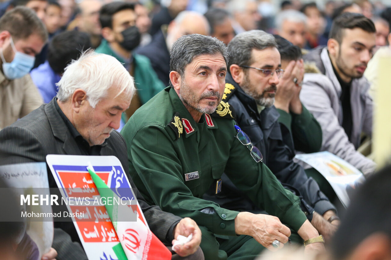 مراسم گرامیداشت حماسه ۹ دی