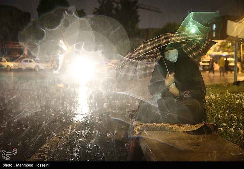 مراسم احیای شب نوزدهم در میدان فلسطین