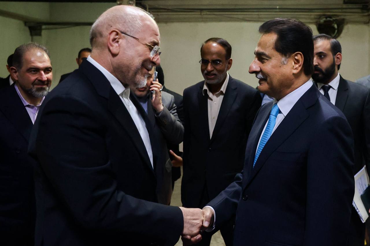  دیدار دو جانبه محمدباقر قالیباف و ایاز صادق 