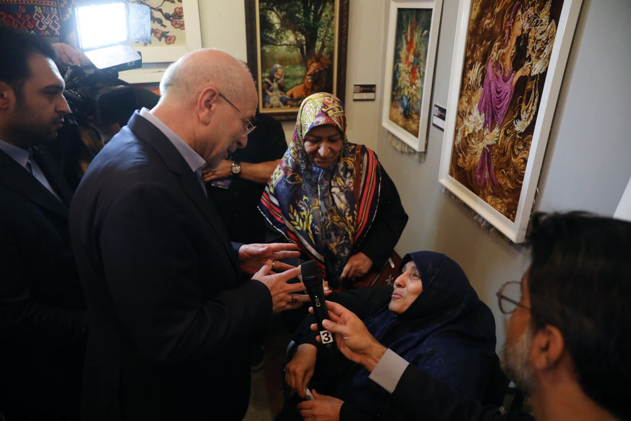  بازدید قالیباف از جشنواره همام