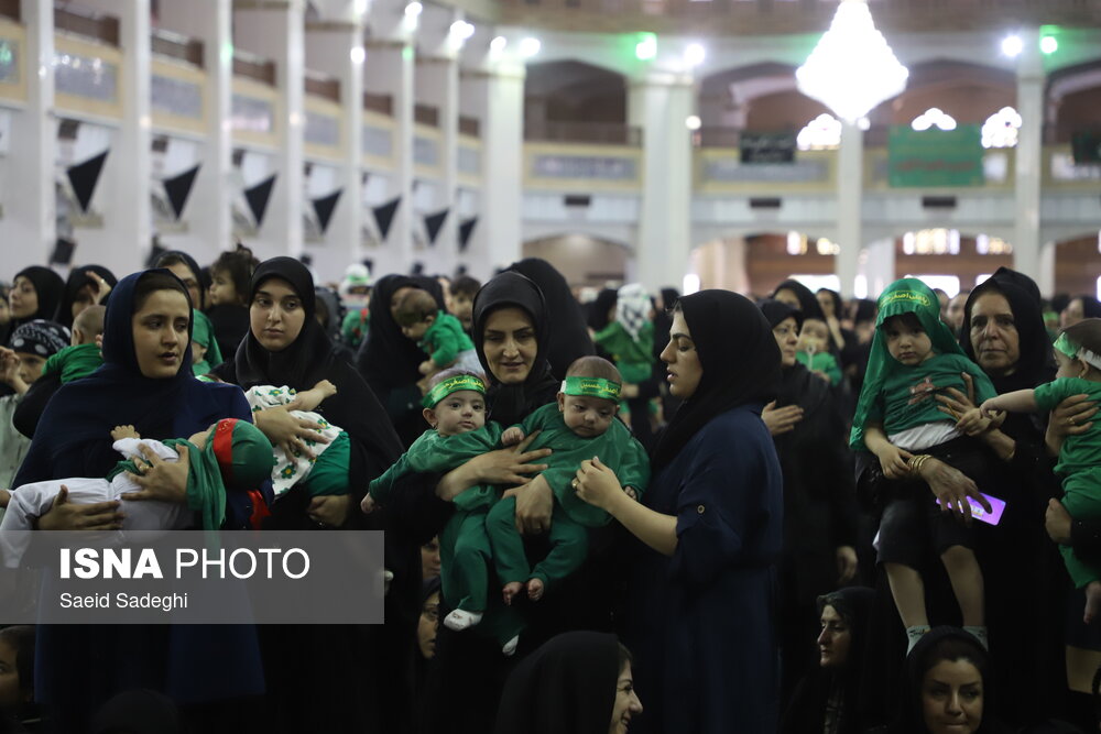 مراسم شیرخوارگان حسینی در تبریز