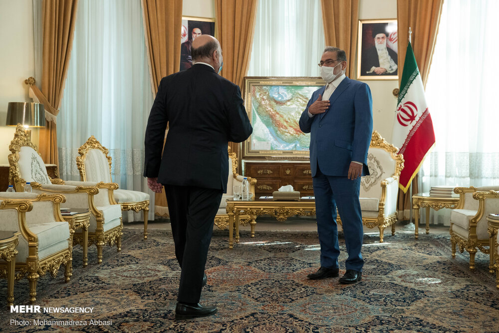 دیدار وزیر خارجه عراق با علی شمخانی