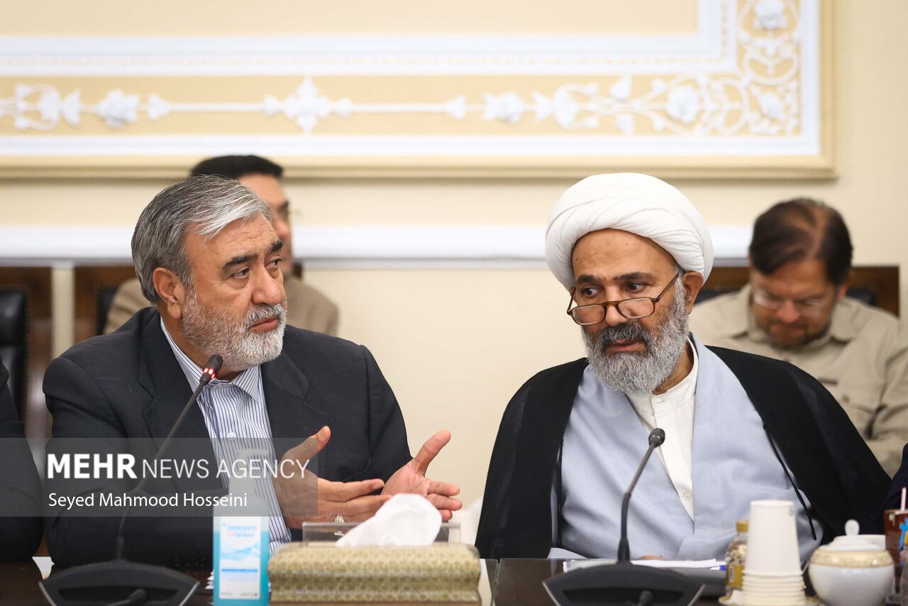 نشست شورای هماهنگی مجلس با حضور قالیباف