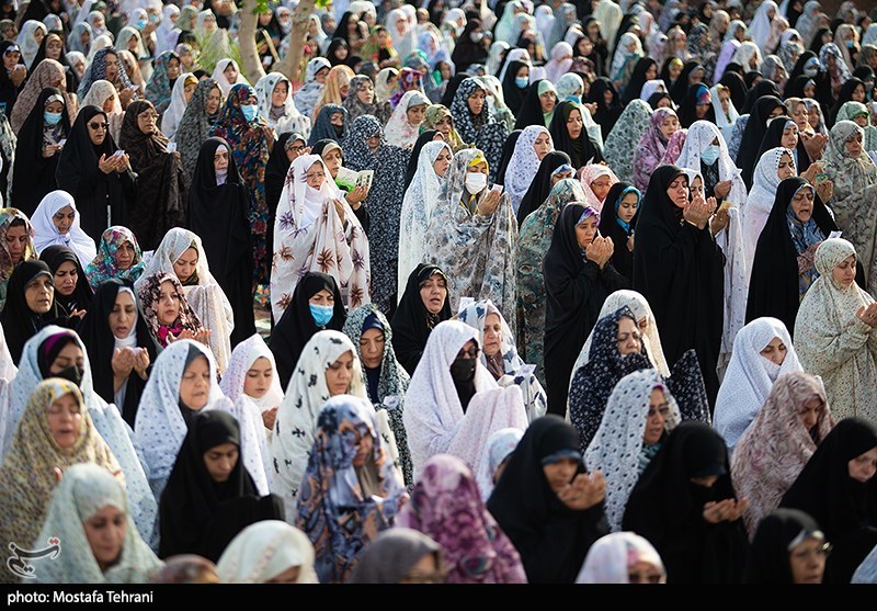 نماز عیدفطر در حرم حضرت عبدالعظیم حسنی (ع)