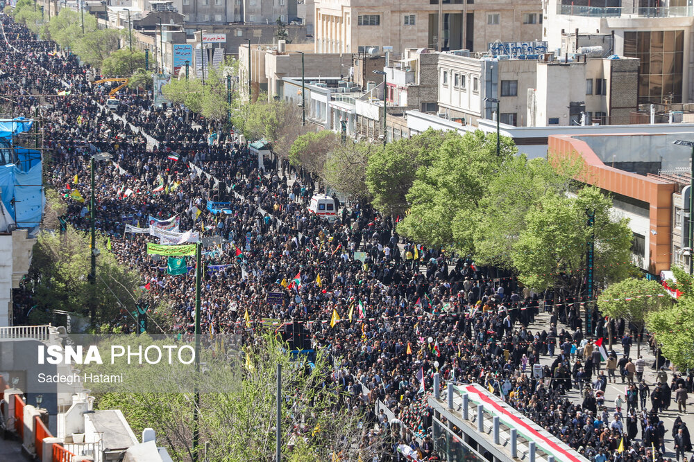  مراسم راهپیمایی روز جهانی قدس در مشهد