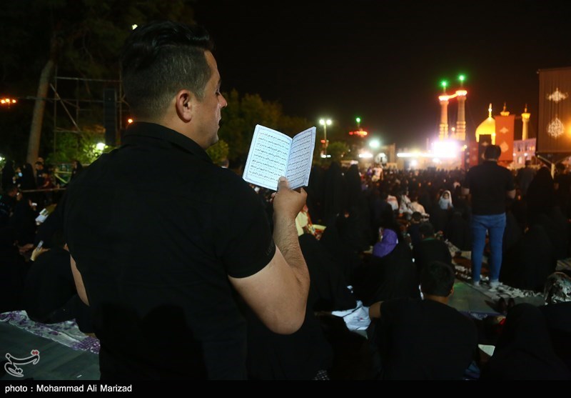  مراسم احیای شب نوزدهم در حرم حضرت معصومه(س)