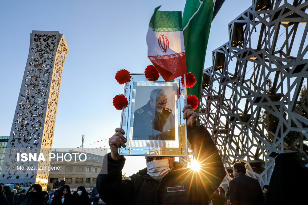 مراسم بزرگداشت حماسه ۹ دی - تهران