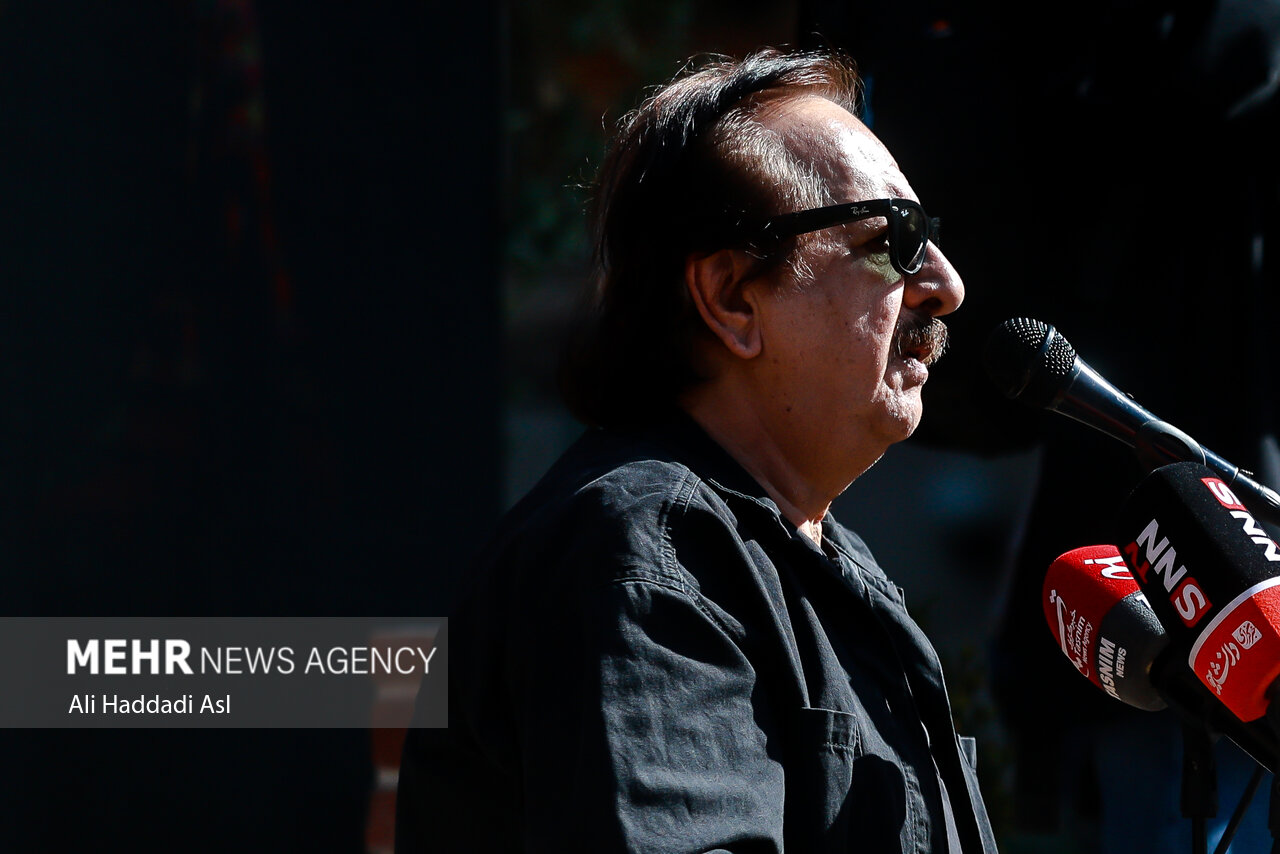 مراسم تشییع پیکر محمد کاسبی