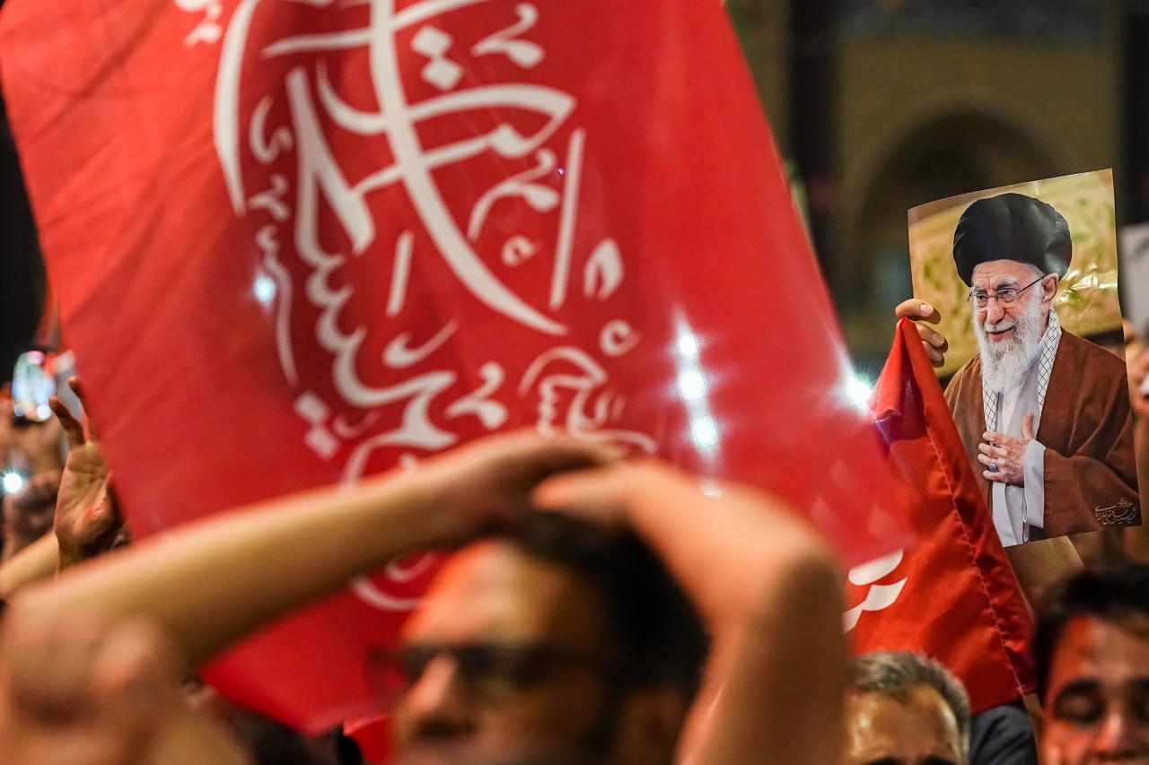 مراسم وداع با پیکر مطهر امام مجاهد شهید