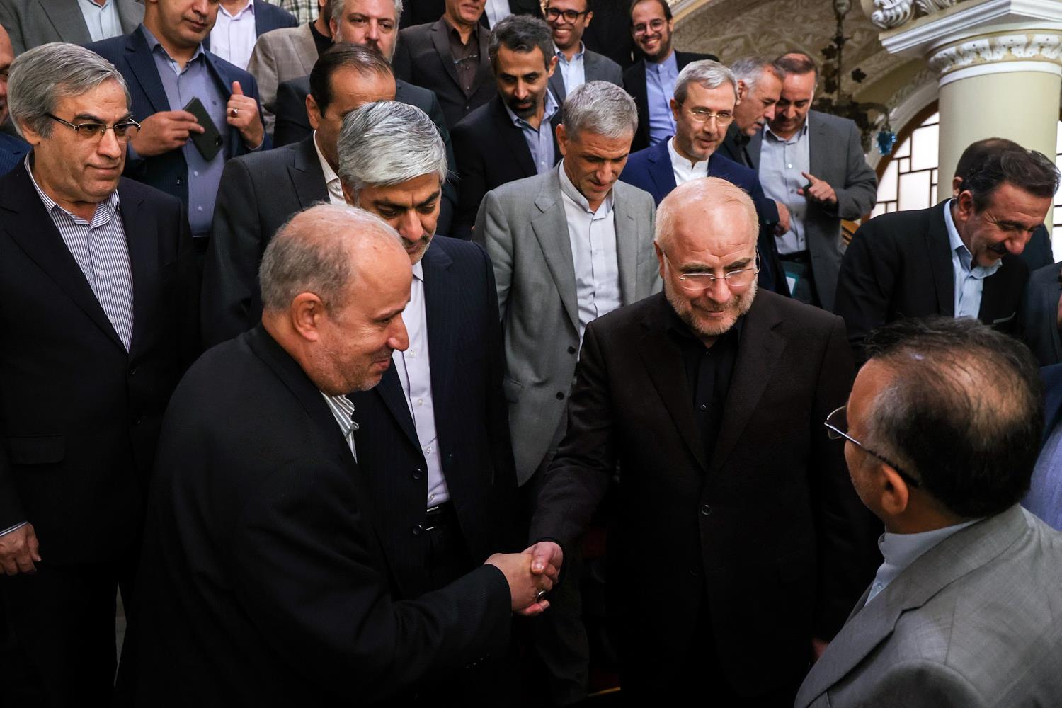 دیدار رؤسای فدراسیون‌های ورزشی با قالیباف