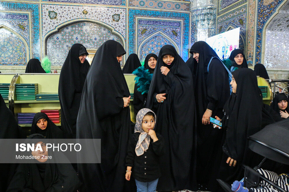 مراسم گرامیداشت اولین سالگرد شهدای پرواز در حرم مطهر رضوی