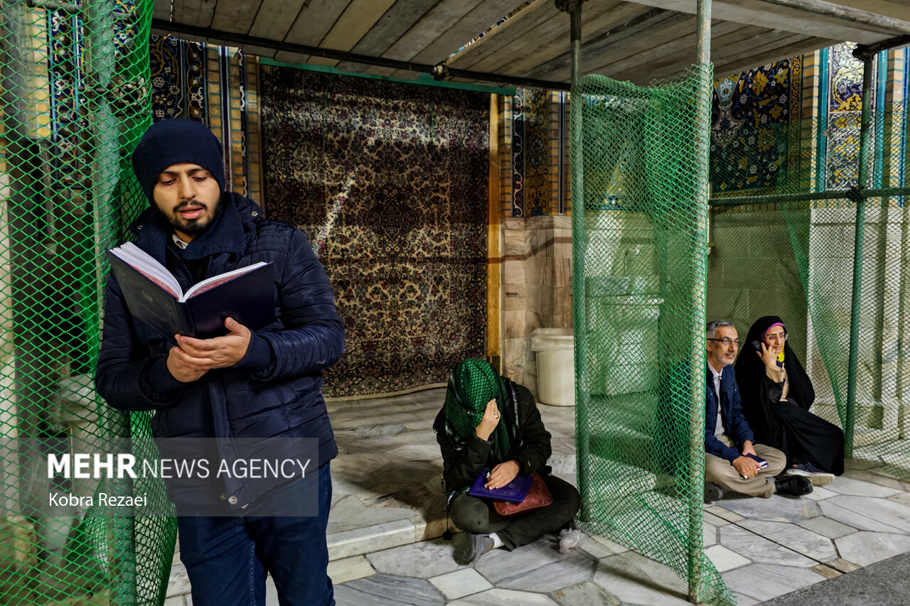 حرم مطهر امام رضا(ع) آستانه اعیاد شعبانیه