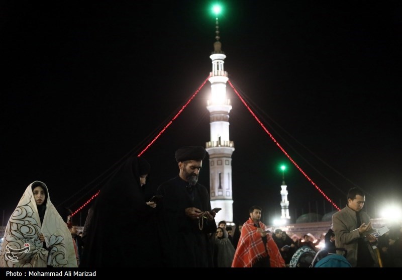  مراسم احیا در مسجدمقدس جمکران