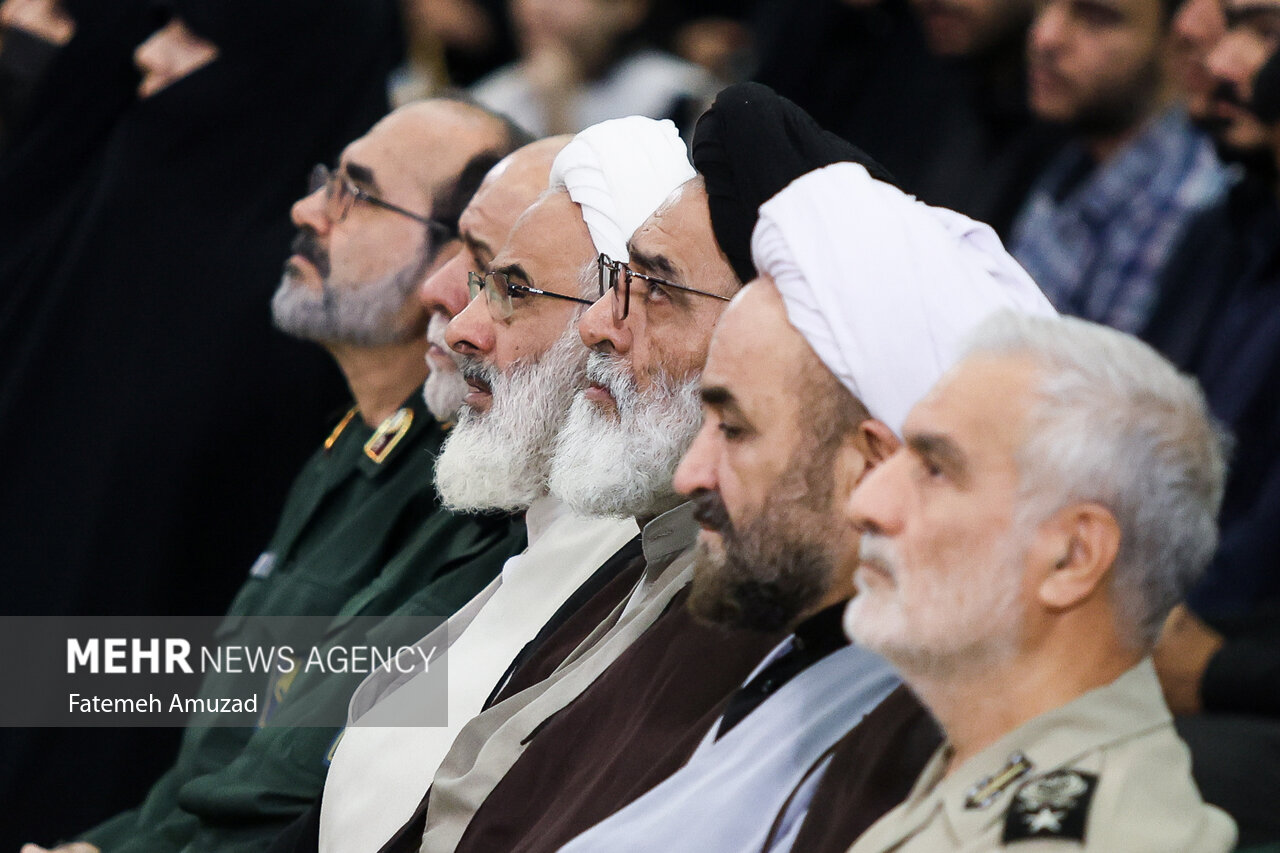 مراسم اربعین شهدای اقتدار ایران