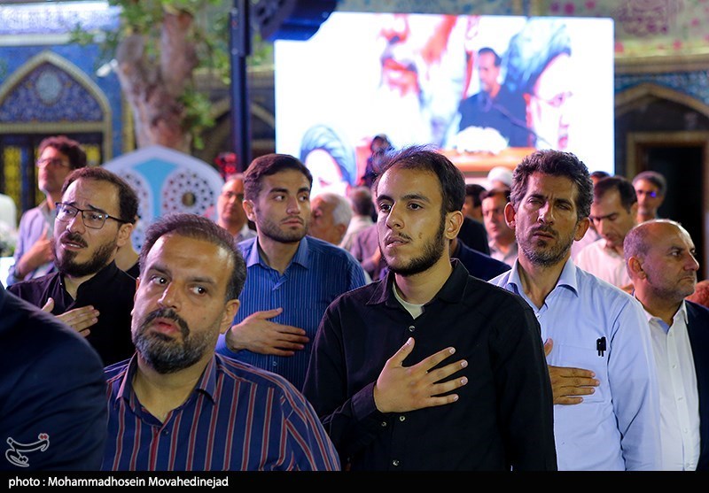 مراسم بزرگداشت شهدای خدمت در امامزاده صالح(ع)