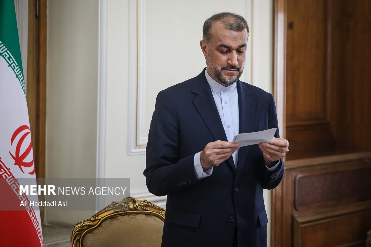 دیدارهای امروز وزیر امور خارجه ایران