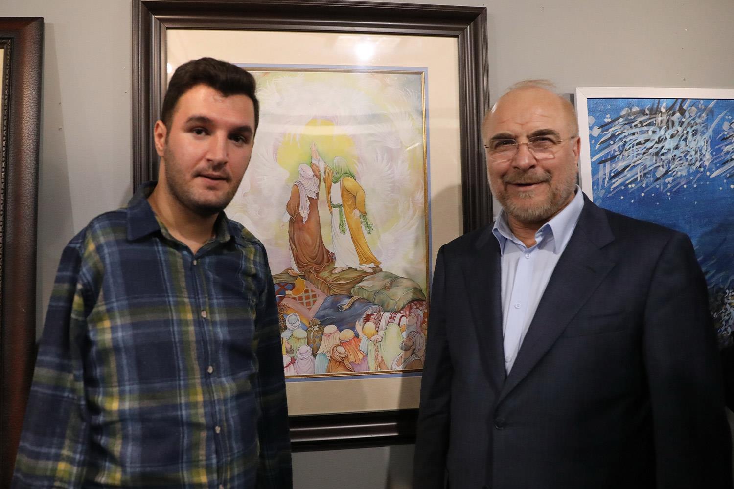 بازدید قالیباف از سومین جشنواره بین‌المللی همام