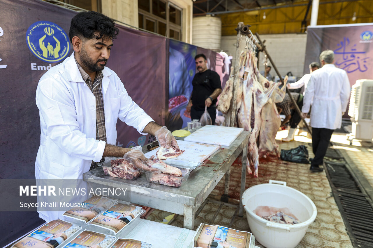 پویش نذر قربانی در اهواز