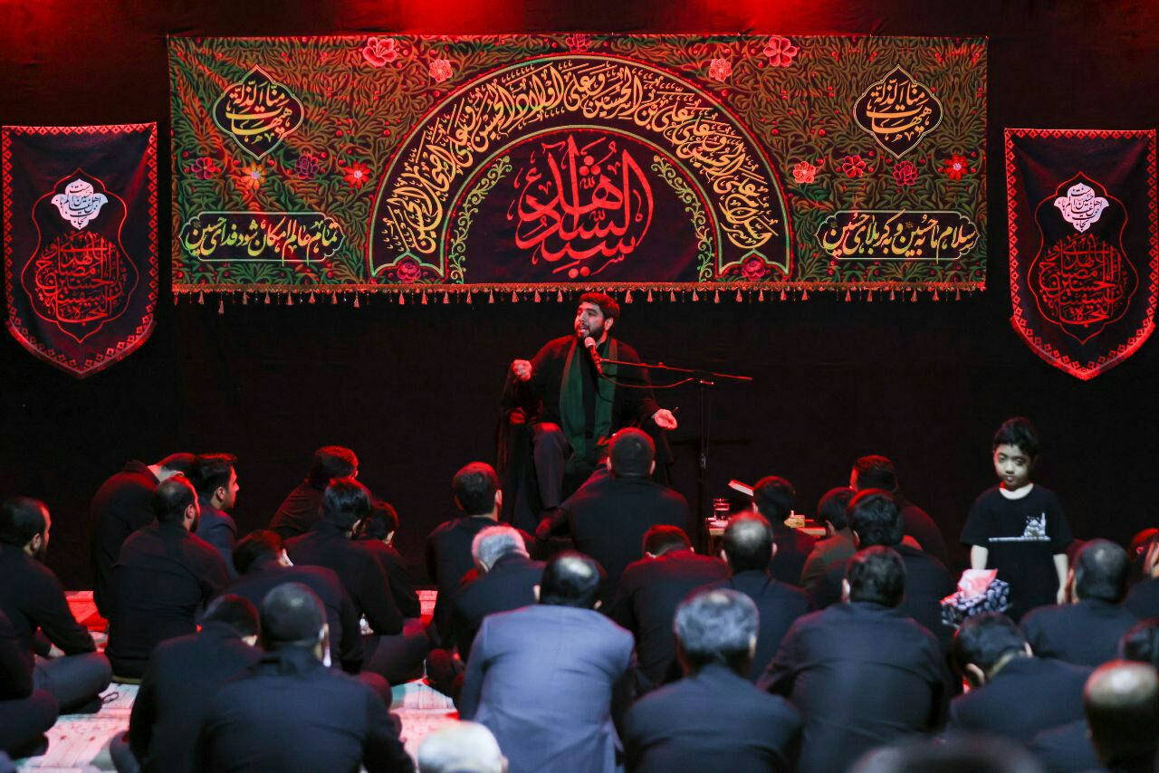 قالیباف در مراسم سوگواری شب تاسوعا در نهاد ریاست جمهوری