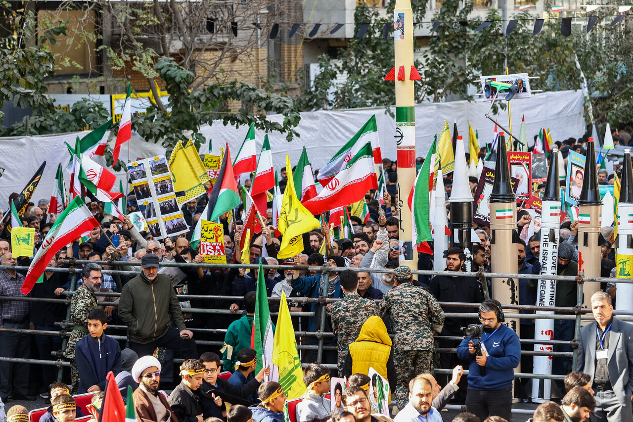 سخنرانی قالیباف در مراسم یوم‌الله ۱۳ آبان