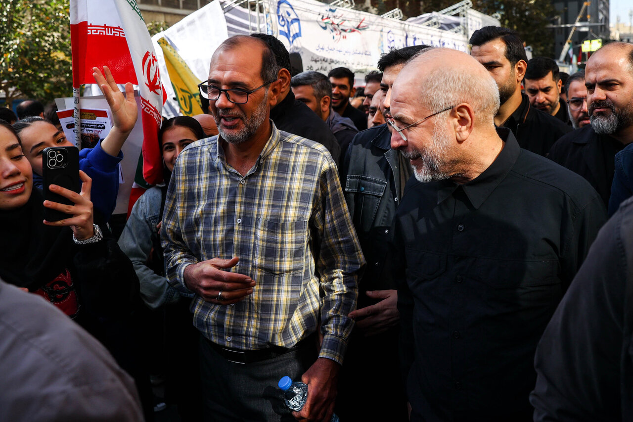 سخنرانی قالیباف در مراسم یوم‌الله ۱۳ آبان