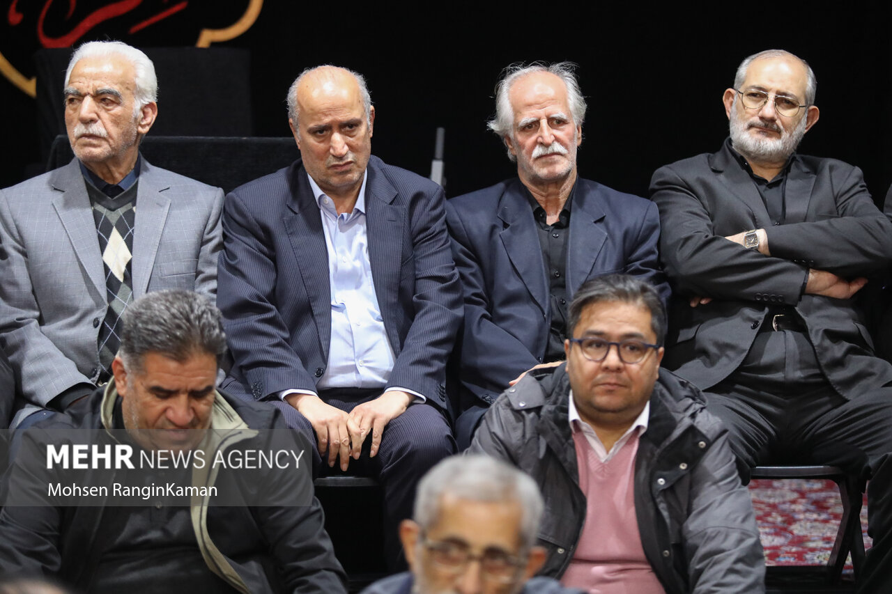 مراسم ختم والده سردار کوثری